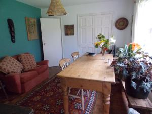Istumisnurk majutusasutuses B&B Higher Quantock