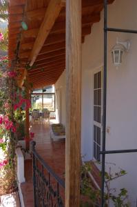 En balkon eller terrasse på Casa el Anden