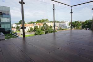 Budynek, w którym mieści się apartament