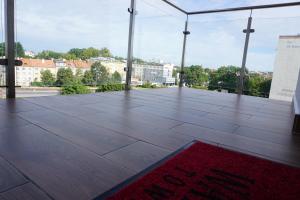 Balkon lub taras w obiekcie Apartament ORANGE Warmia Towers