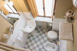 Koupelna v ubytování Locanda di Pietracupa