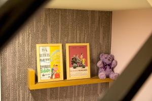 Knihovna v bed and breakfast