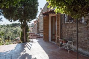 Μπαλκόνι ή βεράντα στο Villa con Terrazza Vista Mare