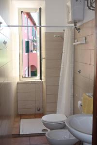 Kylpyhuone majoituspaikassa Agri Domus