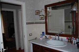 Koupelna v ubytování Villa Lucrezia