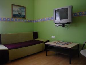 TV a/nebo společenská místnost v ubytování Belvárosi Vendégház