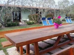 Zahrada ubytování Agriturismo la Casetta