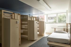 Cama o camas de una habitación en FIAP Paris