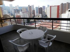 Balkón nebo terasa v ubytování Acuarium 3-Fincas Benidorm