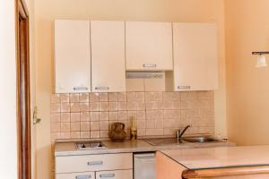 Kuchyň nebo kuchyňský kout v ubytování daMonte – Apartments and rooms