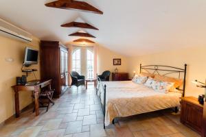 Postel nebo postele na pokoji v ubytování daMonte – Apartments and rooms