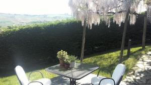 A garden outside Holiday Home Cannubi in Barolo