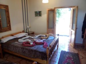 Postel nebo postele na pokoji v ubytování Amon Hotel