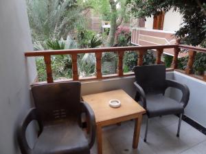 Balkón nebo terasa v ubytování Amon Hotel