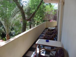 Balkón nebo terasa v ubytování Amon Hotel