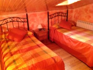 Postel nebo postele na pokoji v ubytování Casa Rural La Vega De Gredos