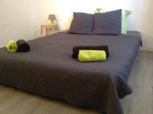 Postel nebo postele na pokoji v ubytování Appartement L'Atypique