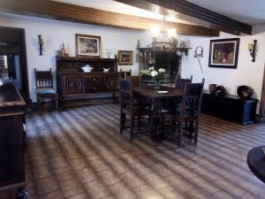 Dining area in the country house