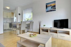 Kuchyň nebo kuchyňský kout v ubytování Apartments Kralj