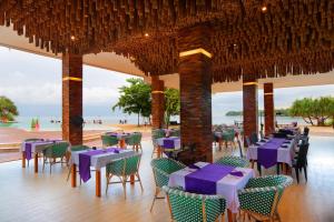 Reštaurácia alebo iné gastronomické zariadenie v ubytovaní Anema Wellness Villa & Spa Gili Lombok - Diving Center PADI
