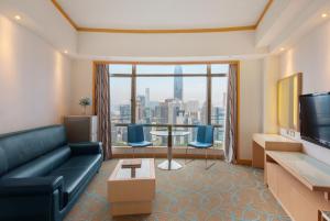 TV a/nebo společenská místnost v ubytování Garden View Hong Kong