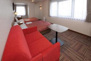 Posezení v ubytování Kumegawa Wing Hotel