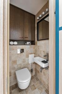 Kupatilo u objektu Close to nature - Nida Apartments