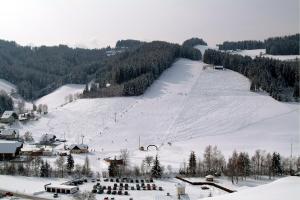Gasthof Landhotel Hubmann v zimě