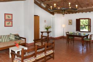 Posezení v ubytování Agriturismo Tenuta Vallelunga