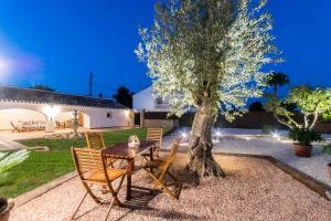 Vonkajšia záhrada v ubytovaní Villa Finca Sol Javea