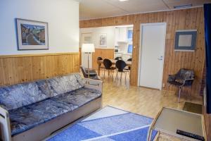 Prostor za sedenje u objektu Camping Lappeenranta