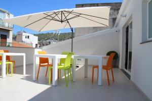 la TerrazzaSPA B&B tesisinde bir balkon veya teras