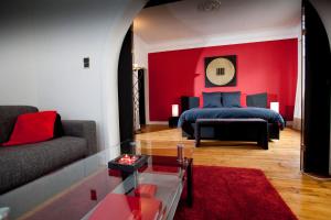 Zona d'estar a B&B Luxe Suites 1-2-3