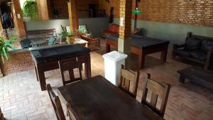 Ruang duduk di Pousada Barcelos