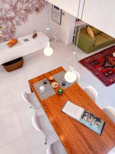 Ein Sitzbereich in der Unterkunft Luxury Apartment Bifora