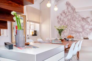 Küche/Küchenzeile in der Unterkunft Luxury Apartment Bifora