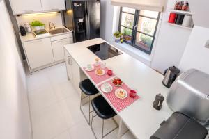 Küche/Küchenzeile in der Unterkunft Luxury Apartment Bifora