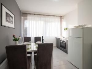 Kuchyň nebo kuchyňský kout v ubytování GIN apartman + 11 fotografií