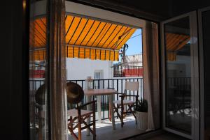 A balcony or terrace at LLAFRANC 100 - calle Coral-