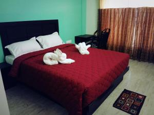 Letto o letti in una camera di Hotel Lemon Stay