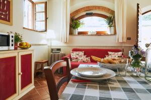 Kuchyň nebo kuchyňský kout v ubytování Agriturismo Villa Mazzi