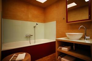 Koupelna v ubytování Ferienwohnung Pichler + 19 fotografií