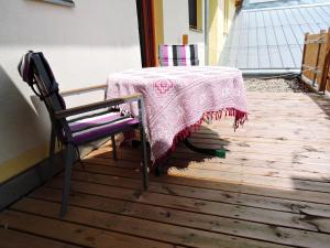 Balkón nebo terasa v ubytování Ferienwohnung Pichler