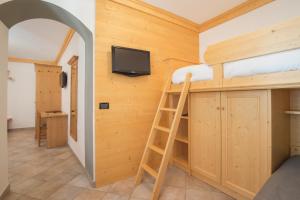 TV a/nebo společenská místnost v ubytování Hotel Centrale