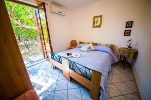 Postel nebo postele na pokoji v ubytování Casa Papiro
