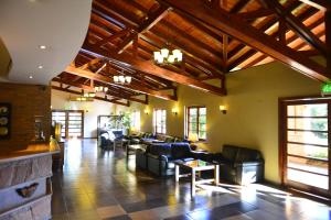Posezení v ubytování Hotel Restaurant Papillon