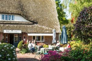 En have udenfor Ferienwohnung Gilg