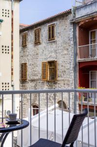 Balkón nebo terasa v ubytování Apartment Miracool