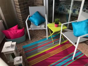 Część wypoczynkowa w obiekcie Apartments Campello