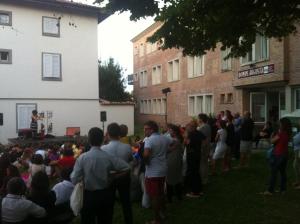 Asiakkaita majoituspaikassa Ostello Domus Augusta Aquileia